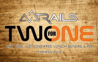 Trails buy one get one free