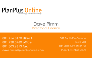 business card dave pimm