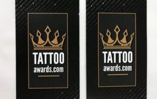 skull media - tattoo awards - business card
